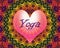 Love Yoga mandala