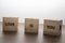 Love is you. Good life, feel, love. Positive inspirational messages and words on wooden cubes