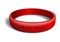 LOVE YOU. Red plastic wristband