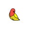Lovebird logo design vector inspiration