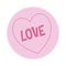 Loveheart Sweet Candy - Love Message vector Illustration