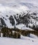 Loveland Ski Area overlooking the Johnson-Eisenhower I-70 Tunnel