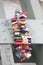 Lovelocks on the Eiserner Steg Bridge in Frankfurt, Germany