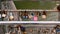 Lovelocks on Pero`s Bridge in Bristol