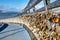 Lovelocks on the Ponte del Mare