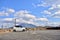 A lovely car parked at Kagoshima port, near Sakurajima volcano