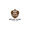 Lovely Cute Brown Owl Logo