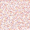 Lovely ditsy floral seamless pattern, tiny hand drawn flowers, great as background, for textiles, banners, wallpapers, wrapping -