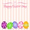 Lovely Easter Day background and card and object