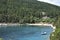 Lovely Foki beach on Kefalonia, near Fiskardo village in Northern Kefalonia, Ionian islands, Greece