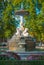 Lovely fountains in the city of Madrid\'s Retiro park.