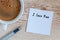 Lovely greeting card - I love You - romantic message near mornin coffee mug