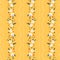 Lovely hand drawn floral seamless pattern, cute doodle flowers and dotted lines, great for textiles, wrapping, banners, cloth,