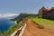 Lovely hotel situated on the cliff above wild northern coast of Madeira island