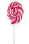 Lovely lollipop on white