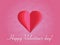 Lovely lover`s Valentine`s day background design message