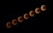 Lovely lunar eclipse trail red moon breathtaking scenery night sky lucerne