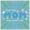 Lovely mother`s day card