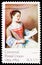 `The Lovely Reader` by Jean Etienne Liotard, 1746, U.P.U. Universal Postal Union, Centenary serie, circa 1974