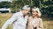 Lovely senior elderly happy couple man and woman with big laughing in romantic moment. Warm heart marriage and lover bonding and r