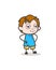 Lovely Small Boy Smiling Face - Cute Cartoon Kid Vector