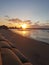 The lovely sunsets in maroochydore rivers in Queensland