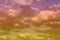 Lovely unreal vivid fantasy soft clouds on the sky for using in design as background