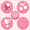 Lovely Valentine icons set great for any use. Vector EPS10.