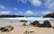 Lovely View of Coastal Aruba with Waves Crashing