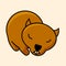 Lovely wombat, icon