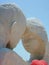 Lover in hold Salt sculpture