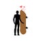 Lover skateboarding. Skateboard and skateboarder. love extreme s