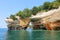 Lovers Leap arch in Pictured Rocks National Lakeshore