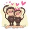 Lovers Monkeys