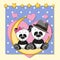 Lovers Pandas