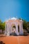 Lovers\' Park in downtown Santa Marta, caribbean