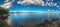 Lovran coastline, panoramic image
