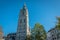 Low angle shot of Belfry of Ghent Ghent Belgium