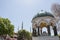 Low angle shot of German fountain, Sultanahmet Square, Istambul, Turkey during daytime