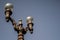 Low angle shot of a  lamp post in Yudalsan Mountain, Mokpo City, South Korea