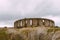 Low angle shot of a wonderful monument Maryhill Stonehenge located in Washington