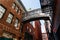 Low angle view of bridge on Staple Street in New York