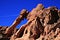 Low Angle View Of Cliff Against Sky IN Valley of fire,nevada state,america