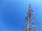 Low Angle View Of Communications Tower against