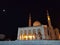 Low angle view of Emir Abdelkader mosque in Constantin. Algeria