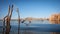 Low angle view of a lake in northern Colorado