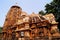 Low angle view of the Mukteshwara temple