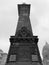 Low angle view of one of the columns of the Friedrichs Bridge in Berlin