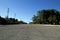 Low angle view of wide open road and clear sky
