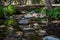 Low Angle of Water in Creek from Theresa Lake in Great Basin National Park